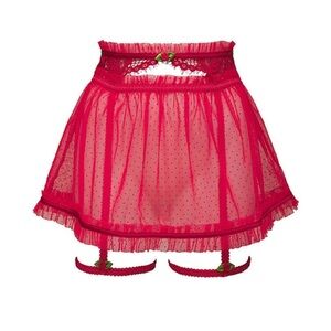 NWT For Love and Lemons skirt garter